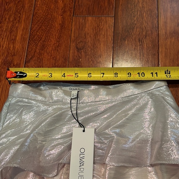 OLIVIA RUBIN Tilly skirt pastel ombré metallic - Picture 6 of 7